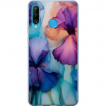 Mobiele hoes voor Huawei P30 lite met Magische bloemen ontwerp