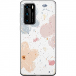 Mobiele hoes voor Huawei P40 met Bloemen ontwerp