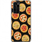 Mobiele hoes voor Huawei P40 met Pizza ontwerp