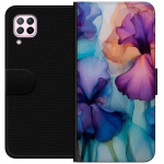 Portemonnee-hoesje voor Huawei P40 lite met Magische bloemen ontwerp