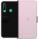 Portemonnee-hoesje voor Huawei P40 lite E met Hart ontwerp