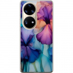 Mobiele hoes voor Huawei P50 Pro met Magische bloemen ontwerp