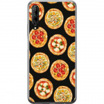 Mobiele hoes voor Huawei P smart Pro 2019 met Pizza ontwerp