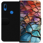 Portemonnee-hoesje voor Huawei P Smart Z met Metallic patroon ontwerp