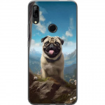 Mobiele hoes voor Huawei P Smart Z met Blije Hond ontwerp