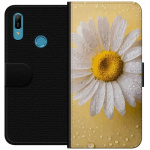 Portemonnee-hoesje voor Huawei Y6 (2019) met Porseleinbloem ontwerp