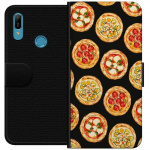 Portemonnee-hoesje voor Huawei Y6 (2019) met Pizza ontwerp