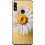 Mobiele hoes voor Huawei Y6 (2019) met Porseleinbloem ontwerp