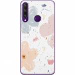 Mobiele hoes voor Huawei Y6p met Bloemen ontwerp