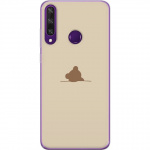 Mobiele hoes voor Huawei Y6p met Nalle ontwerp Mobiele hoes voor Huawei Y6p met Nalle ontwerp
