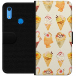 Portemonnee-hoesje voor Huawei Y6s (2019) met Glasachtig ontwerp