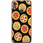Mobiele hoes voor Huawei Y6s (2019) met Pizza ontwerp