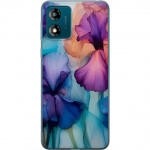 Mobiele hoes voor Motorola Moto E13 met Magische bloemen ontwerp