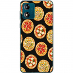 Mobiele hoes voor Motorola Moto E13 met Pizza ontwerp