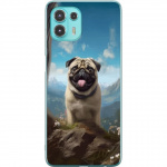 Mobiele hoes voor Motorola Edge 20 Lite met Blije Hond ontwerp