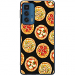 Mobiele hoes voor Motorola Edge 20 Pro met Pizza ontwerp