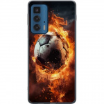 Mobiele hoes voor Motorola Edge 20 Pro met Voetbal ontwerp