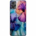 Mobiele hoes voor Motorola Moto E22i met Magische bloemen ontwerp