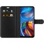 Portemonnee-hoesje voor Motorola Moto E32s met Kattenpatroon ontwerp