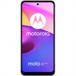 Mobiele hoes voor Motorola Moto E40 met Blije Hond ontwerp
