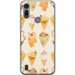 Mobiele hoes voor Motorola Moto E6i met Glasachtig ontwerp