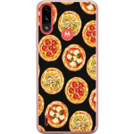 Mobiele hoes voor Motorola Moto E7 Power met Pizza ontwerp