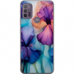 Mobiele hoes voor Motorola Moto G10 met Magische bloemen ontwerp