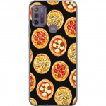 Mobiele hoes voor Motorola Moto G10 met Pizza ontwerp Mobiele hoes voor Motorola Moto G10 met Pizza ontwerp