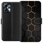 Portemonnee-hoesje voor Motorola Moto G13 met Luxe Patroon ontwerp