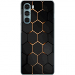 Mobiele hoes voor Motorola Moto G200 5G met Luxe Patroon ontwerp