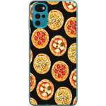 Mobiele hoes voor Motorola Moto G22 met Pizza ontwerp