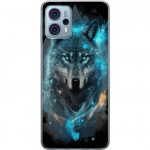 Mobiele hoes voor Motorola Moto G23 met Wolf ontwerp