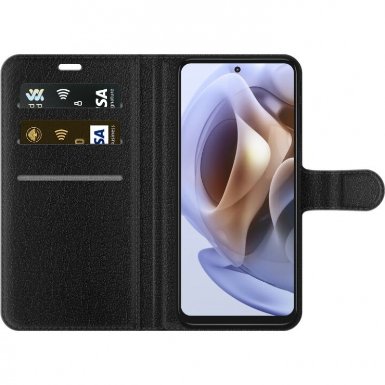 Portemonnee-hoesje voor Motorola Moto G41 met Magische bloemen ontwerp