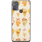 Mobiele hoes voor Motorola Moto G50 met Glasachtig ontwerp