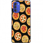 Mobiele hoes voor Motorola Moto G51 5G met Pizza ontwerp