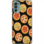 Mobiele hoes voor Motorola Moto G62 5G met Pizza ontwerp