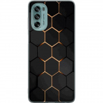 Mobiele hoes voor Motorola Moto G62 5G met Luxe Patroon ontwerp