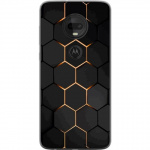 Mobiele hoes voor Motorola Moto G7 met Luxe Patroon ontwerp