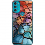 Mobiele hoes voor Motorola Moto G71 5G met Metallic patroon ontwerp Mobiele hoes voor Motorola Moto G71 5G met Metallic patroon ontwerp
