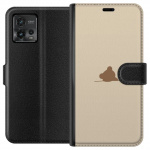 Portemonnee-hoesje voor Motorola Moto G72 met Nalle ontwerp