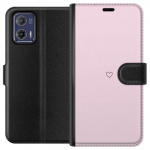 Portemonnee-hoesje voor Motorola Moto G73 met Hart ontwerp