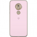 Mobiele hoes voor Motorola Moto G7 Play met Hart ontwerp