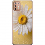 Mobiele hoes voor Motorola Moto G9 Plus met Porseleinbloem ontwerp