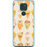 Mobiele hoes voor Motorola Moto G9 Play met Glasachtig ontwerp