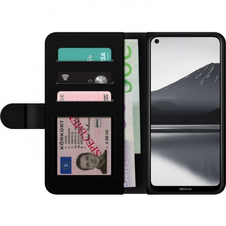 Portemonnee-hoesje voor Nokia 3.4 met Kattenpatroon ontwerp