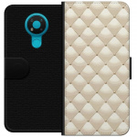 Portemonnee-hoesje voor Nokia 3.4 met Goudglans ontwerp