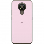 Mobiele hoes voor Nokia 3.4 met Hart ontwerp