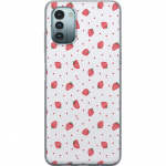 Mobiele hoes voor Nokia G11 met Aardbeien ontwerp Mobiele hoes voor Nokia G11 met Aardbeien ontwerp