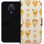 Portemonnee-hoesje voor Nokia G20 met Glasachtig ontwerp