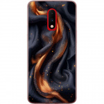 Mobiele hoes voor OnePlus 7 met Vurig zijde ontwerp